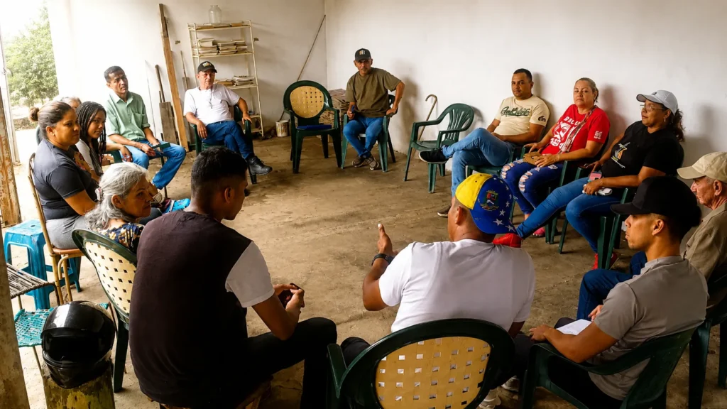 Reunión de organización ciudadana y comunitaria de La Causa R